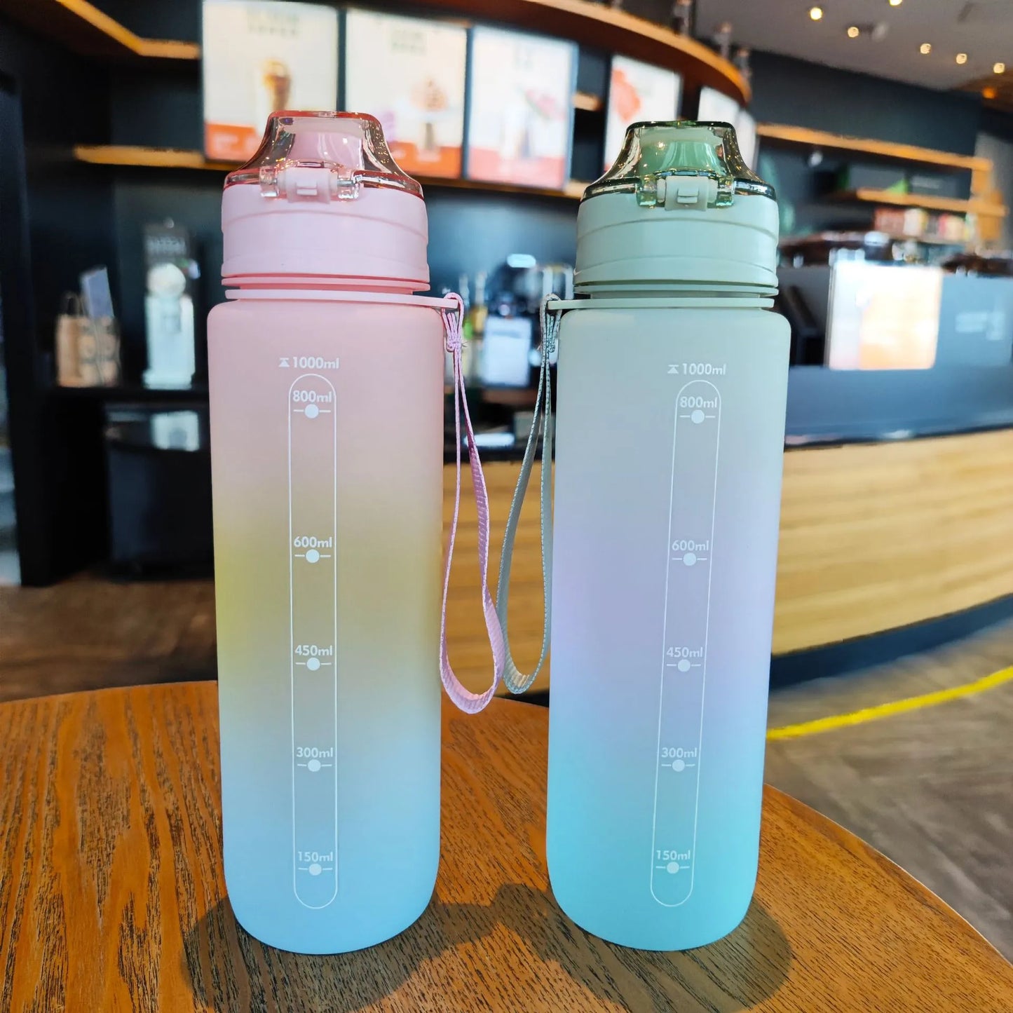 Rainbow Gradient Large Sports Cup